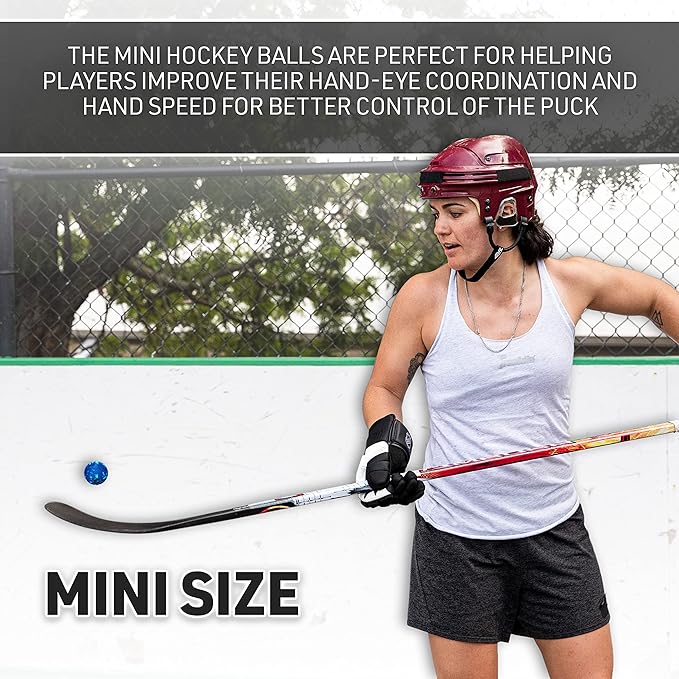 Franklin Sports NHL Street Hockey Balls - No Bounce Outdoor Street + Roller Hockey Balls - Official Size for Youth + Adult Street Hockey - Assorted Colors - 1, 2, 3, and 15 Bulk Packs