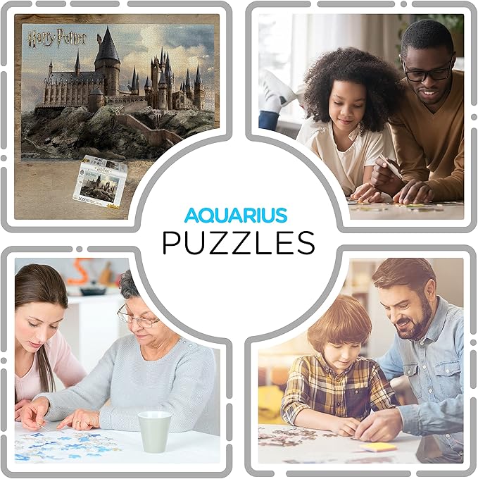 Harry Potter 3000 Piece Jigsaw Puzzle Movie Theme Puzzles Collectible Merchandise Gift for Teens and Adults 45"x32" - Hogwarts Castle by Aquarius