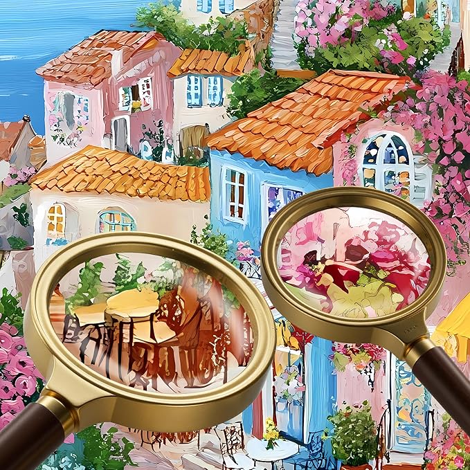 1000 Piece Puzzle for Adults, Challenging Coastal Charm Jigsaw Puzzles, Premium Matte Finish, 27.56 x 19.68 Inches, Perfect for Game Nights