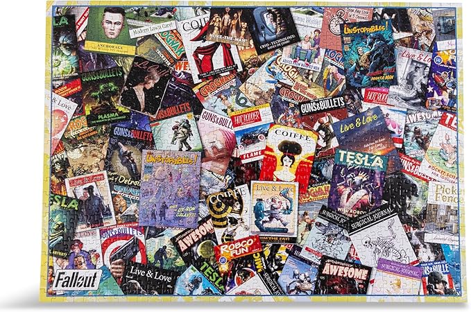 Fallout Covering The Wasteland 1000-Piece Jigsaw Puzzle for Adults | 28 x 20 Inches
