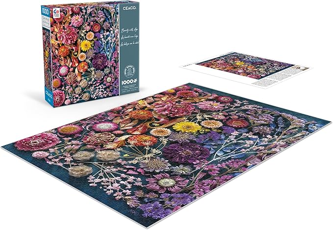Ceaco - Meghan Crandall - Beauty with Age - 1000 Piece Jigsaw Puzzle for Adults - Challenging Puzzle Perfect for Game Nights - Finished Size is 26.5 x 19