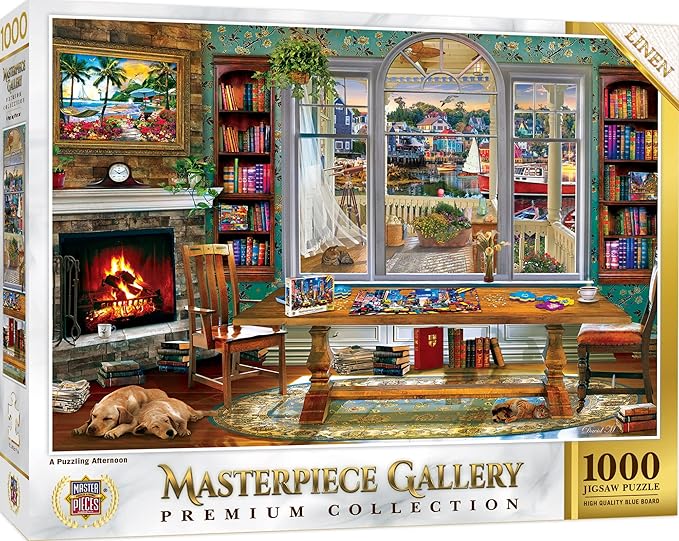 MasterPieces 1000 Piece Jigsaw Puzzle for Adults, Family, Or Kids - A Puzzling Afternoon - 26.75"x 19.25"