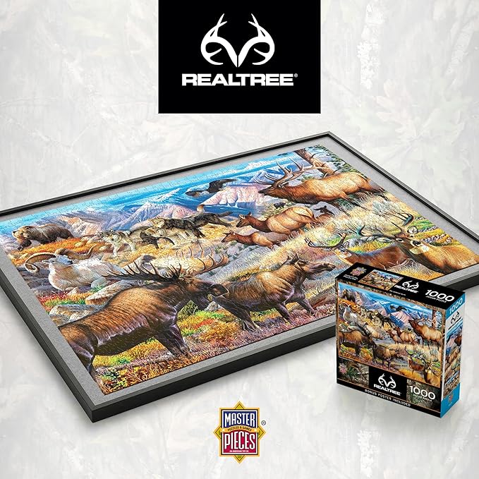 MasterPieces 1000 Piece Jigsaw Puzzle for Adults, Family, Or Youth - The Untamed North - 19.25"x26.75"