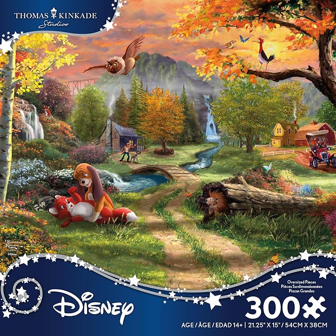 Ceaco The Fox and the Hound 300 Piece Puzzle