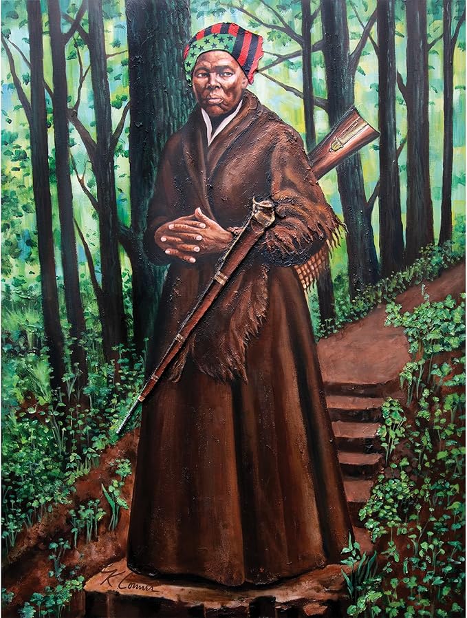 African American Expressions - Harriet Tubman Puzzle – 500-Piece African American Jigsaw Puzzle for Adults | Inspirational Black History Puzzle