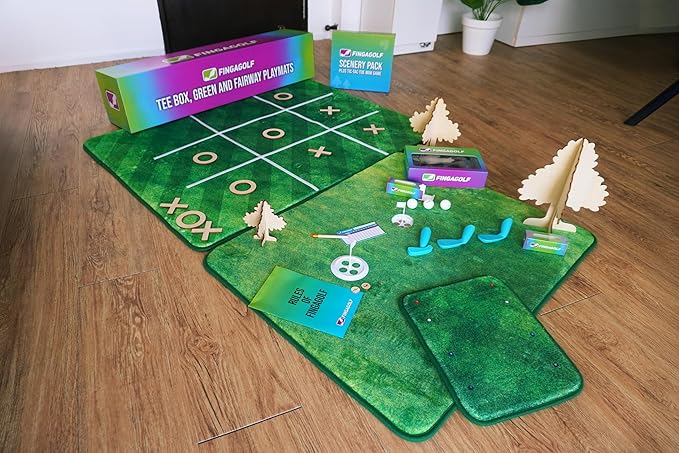 Fingagolf Indoor Golf Game Realistic Golf for Home, Office, or Travel – Unique Gift for Golfers of All Ages