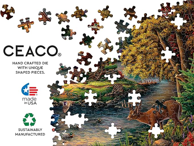 Ceaco - Enchanted Forest Lake - 500 Piece Jigsaw Puzzle
