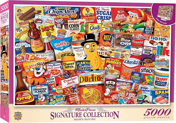 MasterPieces 5000 Piece Jigsaw Puzzle For Adults, Family, Or Kids - Mom's Pantry - Manufacturer Defect - 40"x60"