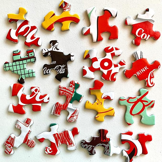 Springbok Coca-Cola When Friends Drop in 500 Piece Jigsaw Puzzle for Adults - Unique Cut Pieces - Made in USA