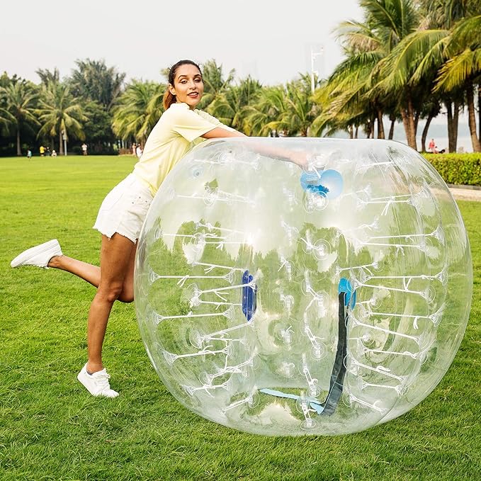 Bumper Bubble Soccer Balls for Teens/Adults, Body Zorb Ball Dia 4FT/5FT(1.2m/1.5m) 1 Pack