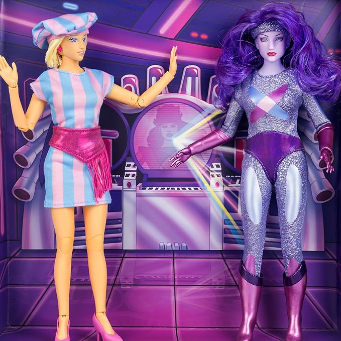 The Loyal Subjects JEM and The Holograms 12-inch Jerrica & Synergy Collectors Edition 2-Pack Set