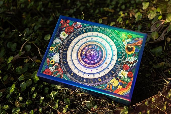 Laser Rainbow Reflection Unique Puzzles for Adults, Puzzle 1000 Pieces, Lucky Tiles & Cosmic Wilds Theme, Difficult Puzzles for Adults, Unique Gifts for Puzzle Lovers