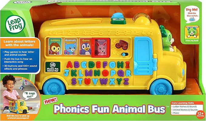 LeapFrog Phonics Fun Animal Bus