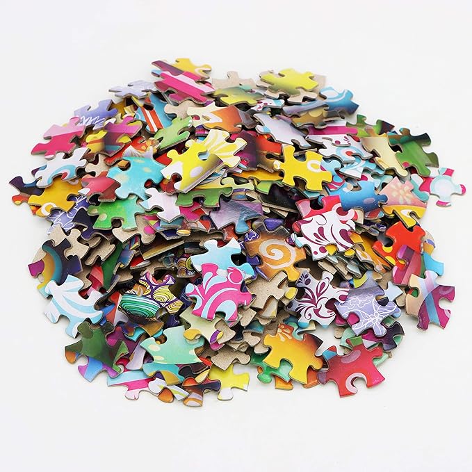 JOYIN 300 Large Piece Jigsaw Puzzle (21.25 x 15 inches) Eggcellent for Easter Party Favors Plush Easter Basket for Baby, Toddler & Kids of All Ages