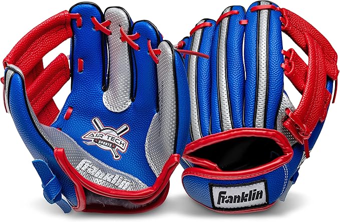 Franklin Sports Air Tech Foam Baseball Glove and Ball Set