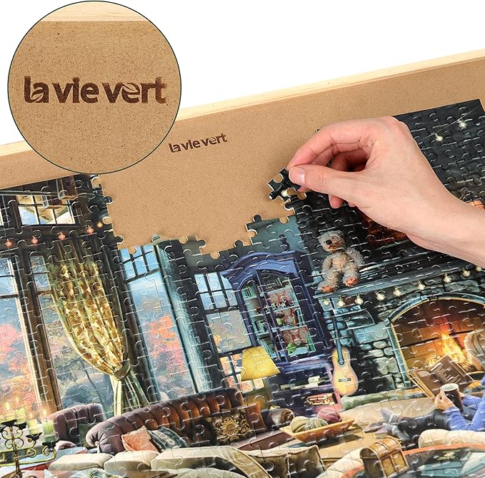 Lavievert Jigsaw Puzzle 500 Piece Puzzle for Adults - Leisure Time