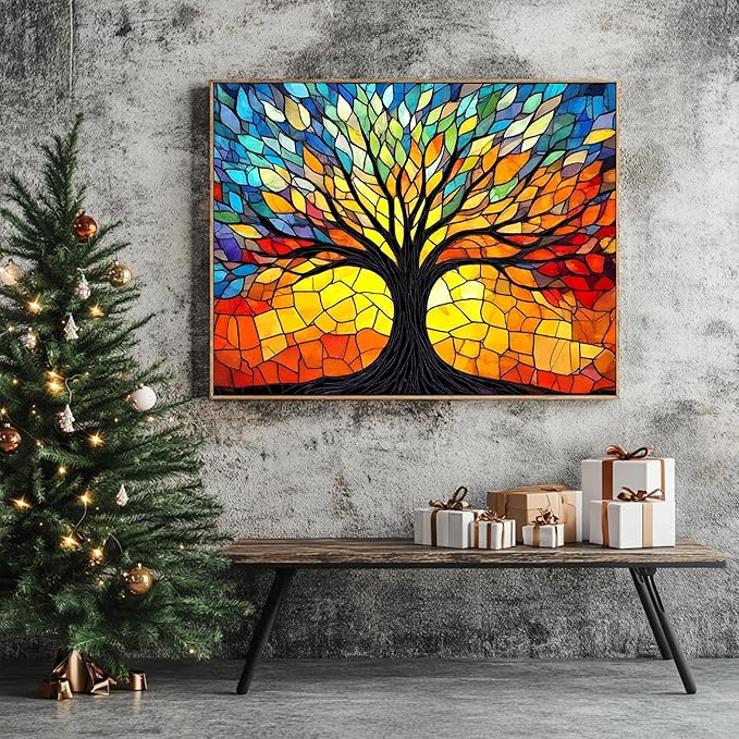 Tree of Life - 1000 Piece Jigsaw Puzzle for Adults - Challenging Puzzle Perfect for Game Nights - Finished Size is 20.5 x 15 -Gift for Christmas, Anniversary, Birthday,Family