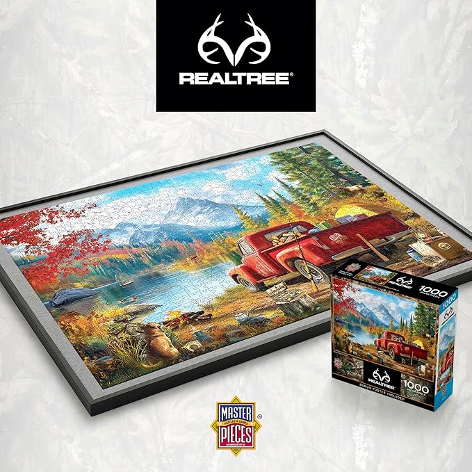MasterPieces 1000 Piece Jigsaw Puzzle for Adults, Family, Or Youth - Backwoods Bound - 19.25"x26.75"