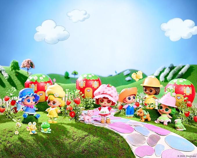 LOL Surprise Loves The World of Strawberry Shortcake Tots with Scented Dolls, Pets, and Transforming Strawberry House Playset – Gift for Kids Ages 4+