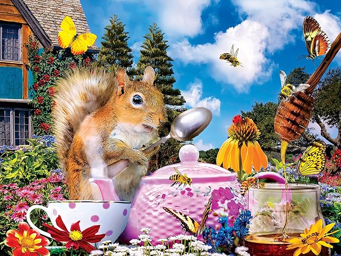 MasterPieces 300 Piece EZ Grip Jigsaw Puzzle - More Honey Please - 18"x24"