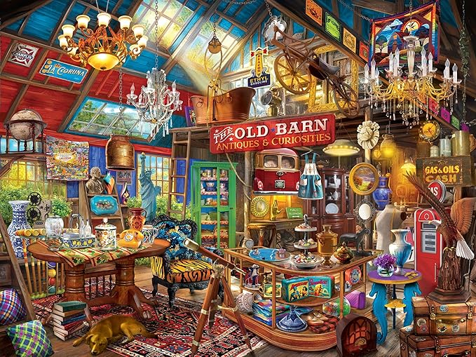 Masterpieces 300 Piece Jigsaw Puzzle for Adults and Families - Hidden Gems - 19.25"x26.63"