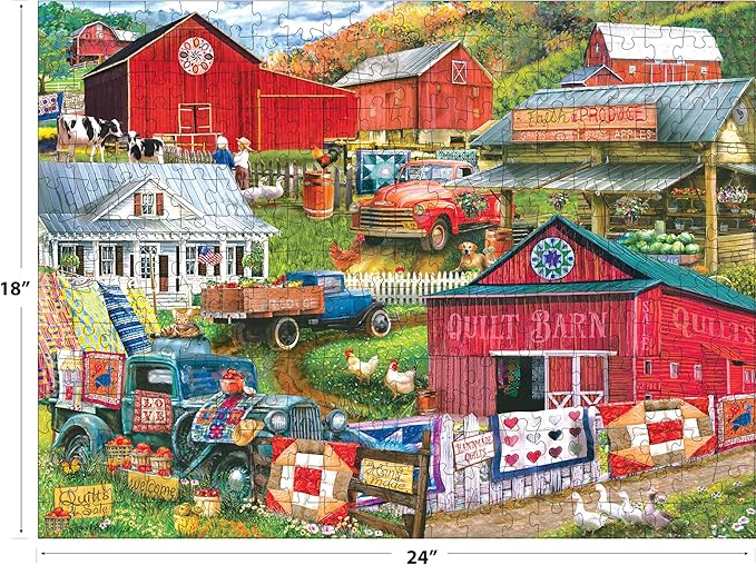 RoseArt - Puzzle Collector - Country Compilation - 300XL Piece Jigsaw Puzzle for Adults