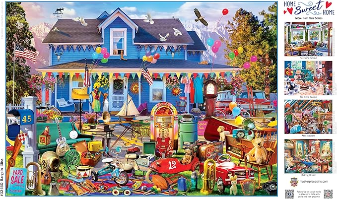 Masterpieces 500 Piece Jigsaw Puzzle for Adults, Family, Or Kids - Bargain Bliss - 15"x21"