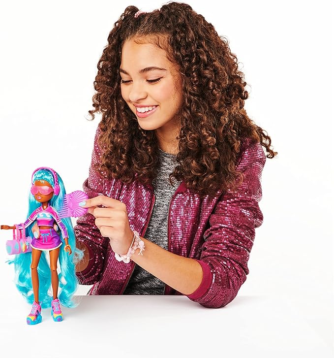 MERMAID HIGH, Oceanna Deluxe Mermaid Doll & Accessories with Removable Tail, Doll Clothes and Fashion Accessories, Kids Toys for Girls Ages 4 and Up