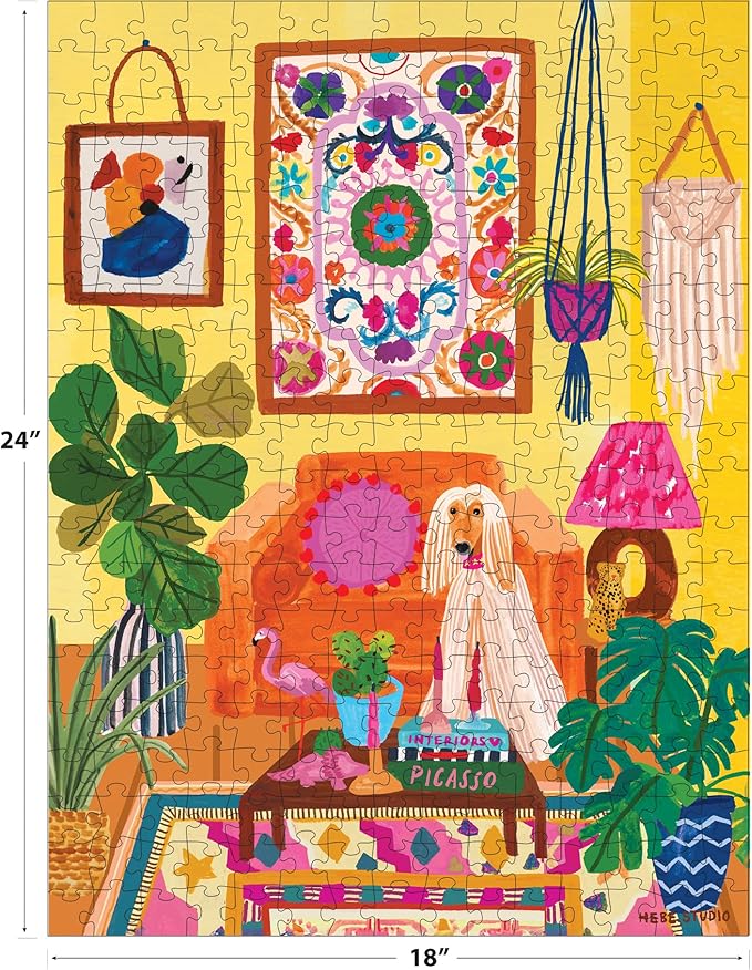 RoseArt - Hebe Studio - Dog's Life - 300 Piece Jigsaw Puzzle for Adults