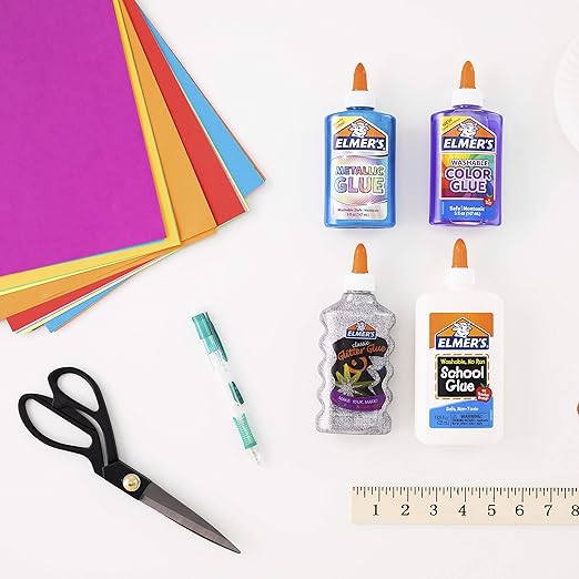 Elmer's Liquid School Glue, White, Washable, 32 Ounces - Great for Making Slime, Arts & Crafts, Back to School, #1 Teacher Brand