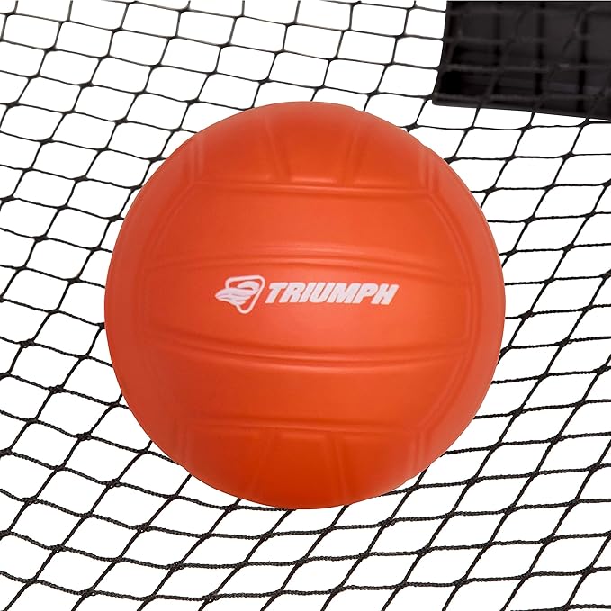Triumph Sports Triumph Rallyball - Includes Net Target, Two 3.5" Balls, One 5" Ball, Inflating Pump and Carry Bag