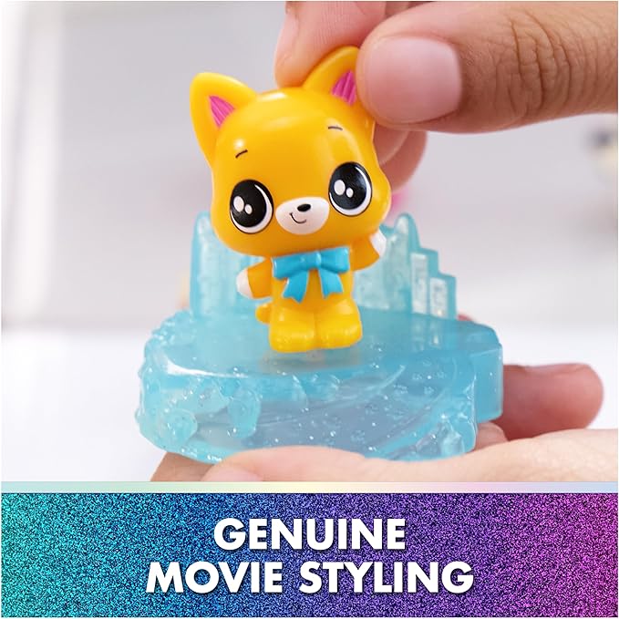 Gabby's Dollhouse: The Movie, 15-Piece Mini Movie Figures Set with 12 Figurines & 3 Themed Display Bases, Kids Toys for Girls & Boys Ages 3 and Up