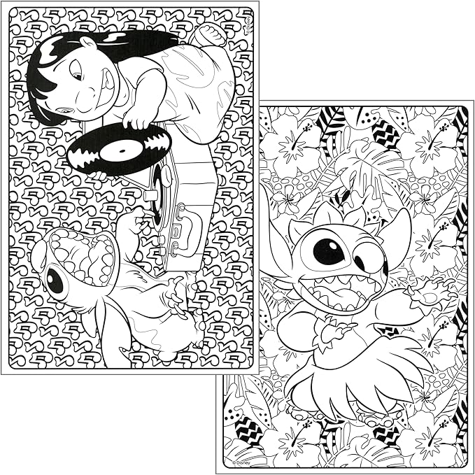 Bendon Lilo & Stitch Advanced Coloring Book with Lilo and Stitch Stickers, Coloring Book, and More