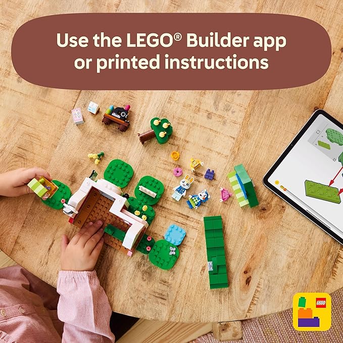 LEGO Animal Crossing Able Sisters Clothing Shop Building Toy - Animal Crossing Toy Figures and Playset for Kids, Girls and Boys, Ages 6+ - Pretend Play Gift Idea for Birthdays - 77055