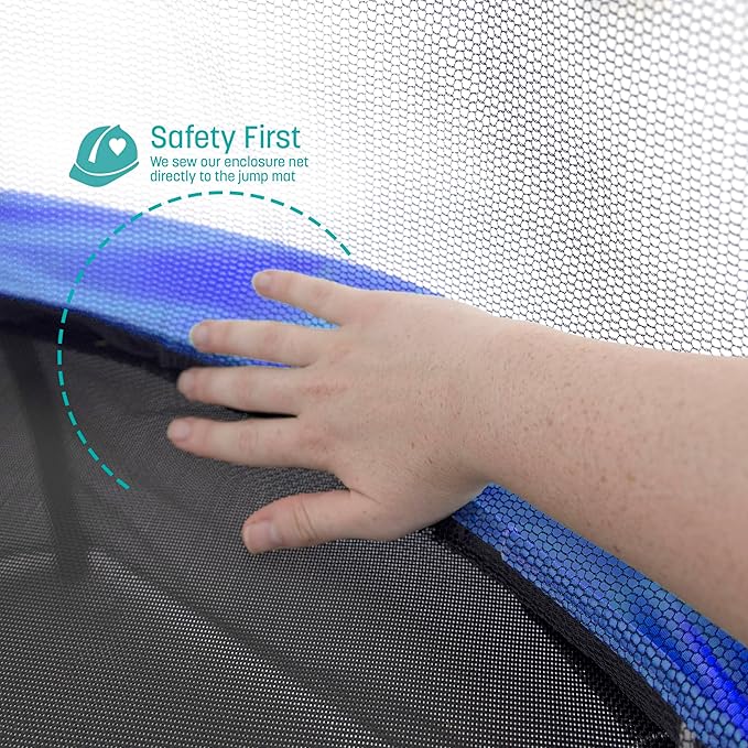 Mini Trampoline with Enclosure Net