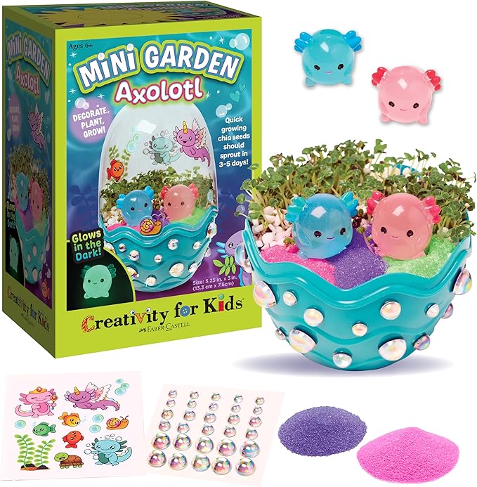Creativity for Kids Mini Garden: Axolotl