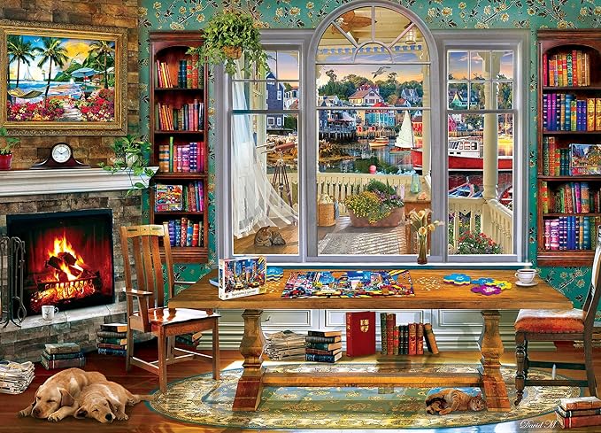 MasterPieces 1000 Piece Jigsaw Puzzle for Adults, Family, Or Kids - A Puzzling Afternoon - 26.75"x 19.25"