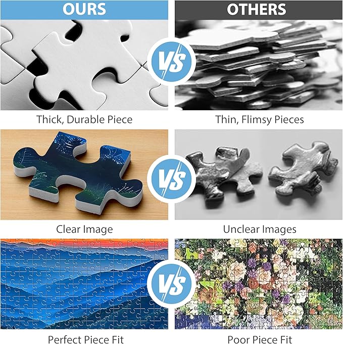 Jigsaw Puzzles 500 Pieces for Adults Puzzle Landscape Challenging Puzzle for Teens Elderly Natural Scene Hard Puzzles Great Gift for Friends Family Activity Fun Puzzle Games Toys 20.5"X15"