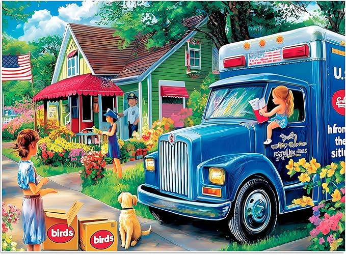 Jigsaw Puzzles 500 Pieces for Adults, 500 Pieces Puzzles for Adults Seniors, Challenging Puzzle Perfect for Game Night, Pieces Fit Together Perfectly Colorful Puzzle Gift for Friends 20.5 x 15 in