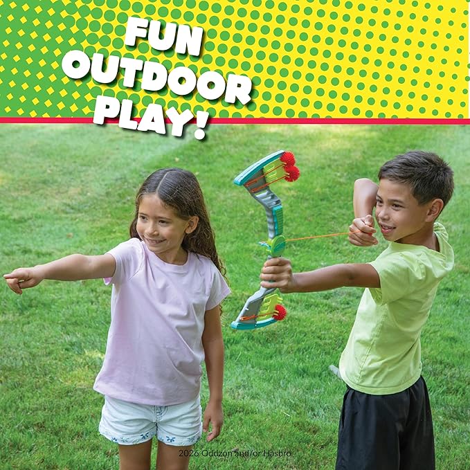Koosh Bow Launcher - Kids Outdoor Toys - Beach Toys - Games for Adults and Family - Outdoor Sport - Target Game - Ages 5+