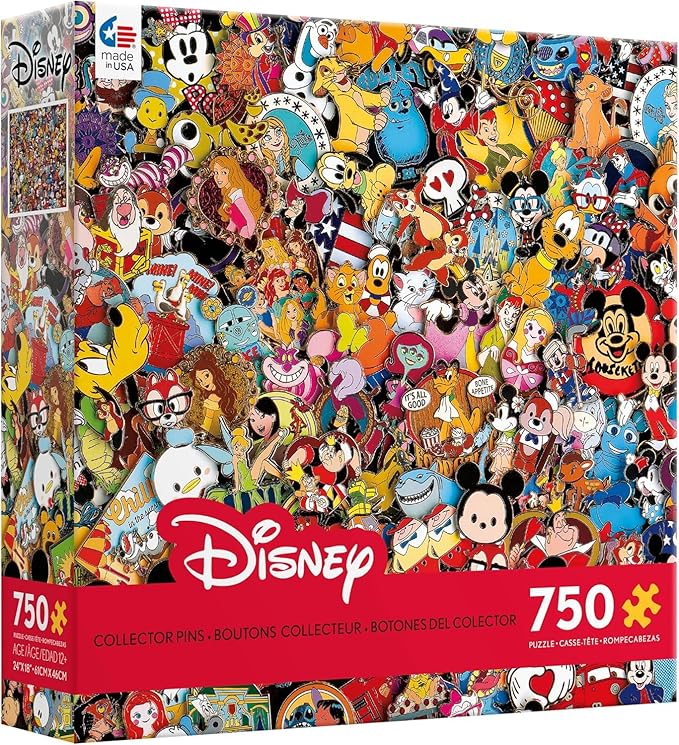 Ceaco - Disney - Photo Magic Pins - 750 Piece Jigsaw Puzzle