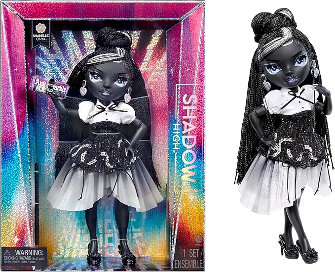 Shadow High Limited Edition Doll, Shanelle Onyx – Black Hair 11” Fashion Doll Premium Designer Outfit with Accessories for Kids 6–12 & Collectors