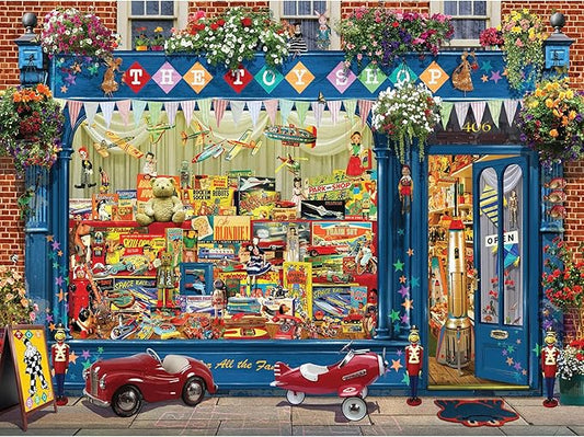 1000 Piece Puzzle for Adults Garry Walton Storefronts The Toy Store Colorful Jigsaw 27x20