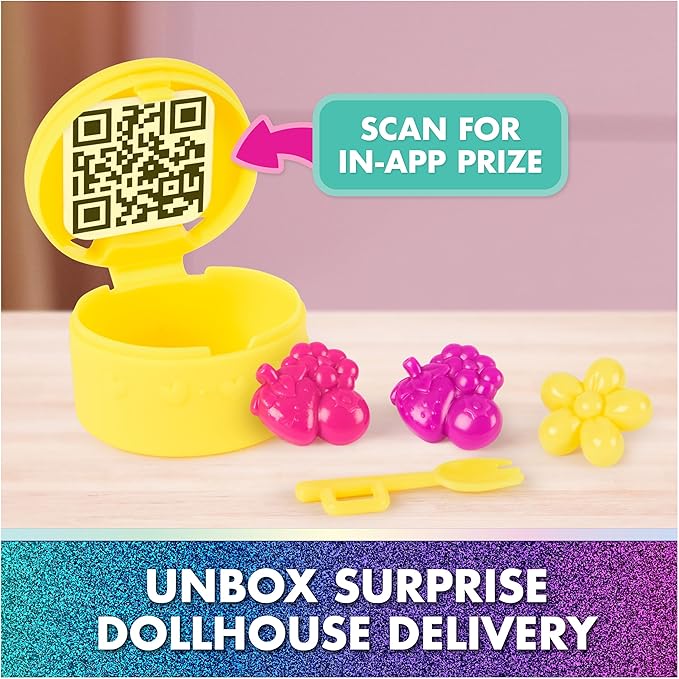 Gabby's Dollhouse: The Movie, Garden Story Set, Pandy Paws & Kitty Gnome Figures and 9 Dollhouse Accessories, Kids Toys for Girls & Boys Ages 3 and Up