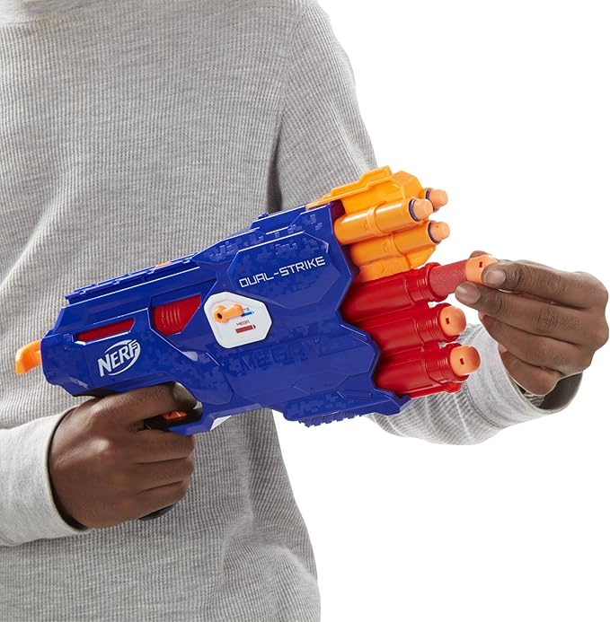 Nerf N-Strike Elite Dual-Strike Blaster Toy
