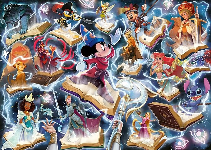 Ravensburger Disney Lorcana - Glimmers of The Realm: Steel 1000 Piece Jigsaw Puzzle | Premium Quality Made in Europe | FSC Certified Materials