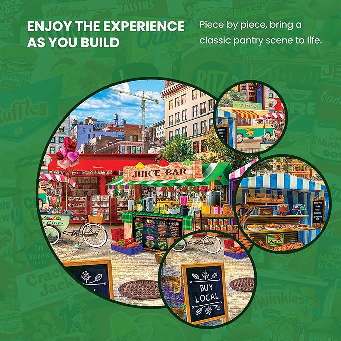 MasterPieces 5000 Piece Jigsaw Puzzle for Adults, Family, Or Kids - Buy Local Honey - Manufacturer Defect - 40"x60"