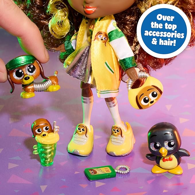 Disney Doorables ADOORBS Toy Story Superfan Doll, UNbox 10 Mini Accessories, 2 Exclusive Figures, Fun Play Area, Toy Gift for Collectors, Fans, Tweens, Girls & Kids 5+ by Just Play