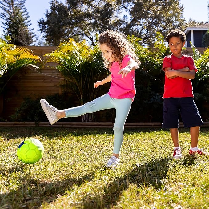 NERF Kids Foam Mini Soccer Ball - Proshot Youth Soft Mini Foam Soccer Ball - 7" Inch NERF Indoor + Outdoor for Kids