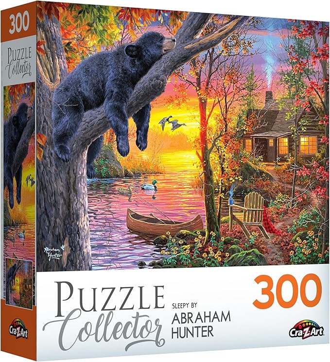 Roseart - Puzzle Collector - Sleepy - 300 Piece Jigsaw Puzzle for Adults